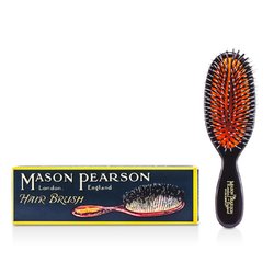 Mason Pearson Boar Bristle & Nylon - Pocket Mixture Bristle & Nylon Hair Brush (Dark Ruby) 1pc