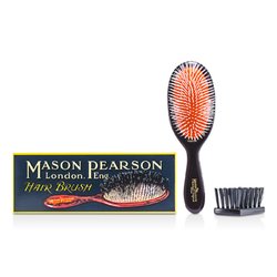 Mason Pearson Nylon - Gentle Nylon Medium Size Hair Brush ( Dark Ruby ) 1pc