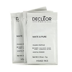 Decleor Mate & Pure Mask Vegetal Powder - Combination to Oily Skin (Salon Size) 10x5g