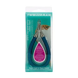 Tweezerman Grip & Snip Spiral Spring Cuticle Nipper - # Hawaiian Teal