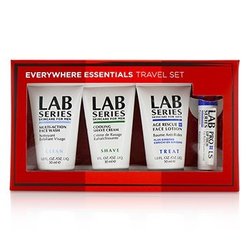 Aramis Lab Series Travel Set: Multi-Action Face Wash 30ml + Face Lotion 30ml + Shave cream 30ml + Lip Balm 4.3g 4pcs