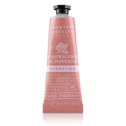 Crabtree & Evelyn Rosewater & Pink Peppercorn Hydrating Hand Therapy 25ml/0.86oz