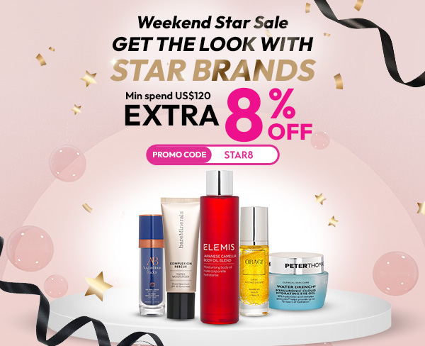 Extra 8% Off​! Weekend Star Sale​!: Get The Look with Star brands​