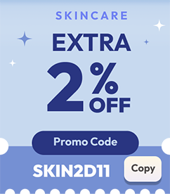 Extra 2% off on Skincare