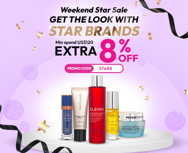 Extra 8% Off​! Star Sale​!: Get The Look with Star brands​