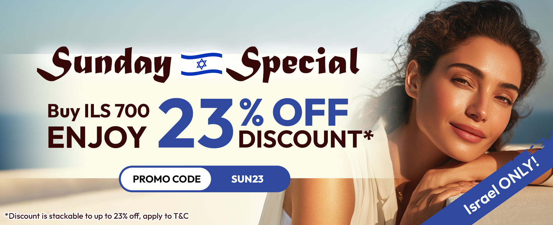 SUNDAY SUNSHINE SAVINGS IS HERE!! For ONLY Today, unlock instant cash discounts on your favorite beauty essentials. Stock up and save under the summer sun!