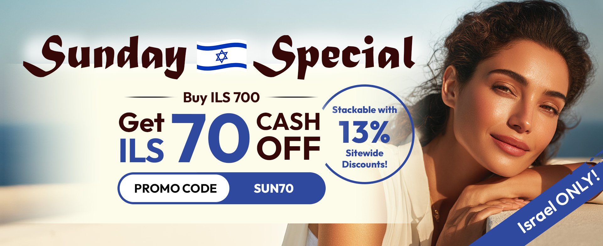 SUNDAY SUNSHINE SAVINGS IS HERE!! For ONLY Today, unlock instant cash discounts on your favorite beauty essentials. Stock up and save under the summer sun!
