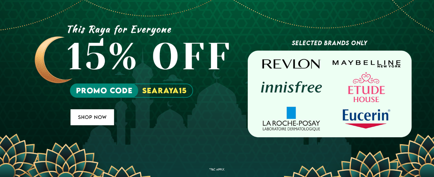 Enjoy Raya Sales: 15% off on local’s favourite skincare brand!