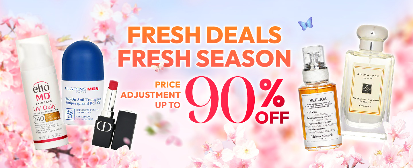 Embrace the glow of Spring with Strawberrynet's Sitewide Discount, Coupon Zone, Extra 3% Off for premium brands & free goodies to make this season even more special! 