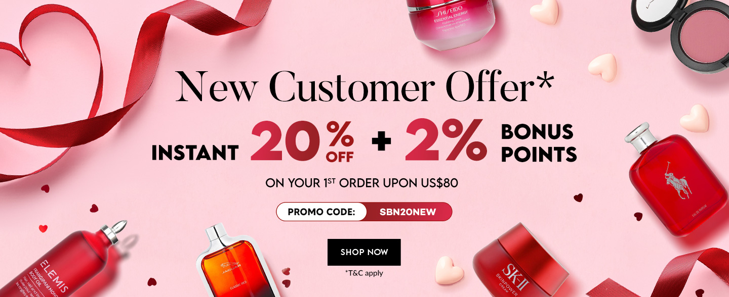2024 Strawberrynet new customers offer! Get instant 20% off + bonus points on your first order for a specified amount!