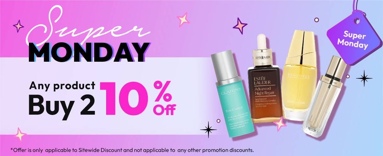 Strawberrynet Super Monday Flash Sale is On!  Buy any 2 items and enjoy 3% off or go for 4 items to unlock an even bigger discount of 5% off. Get ready for exclusive savings on selected products for a limited time only!