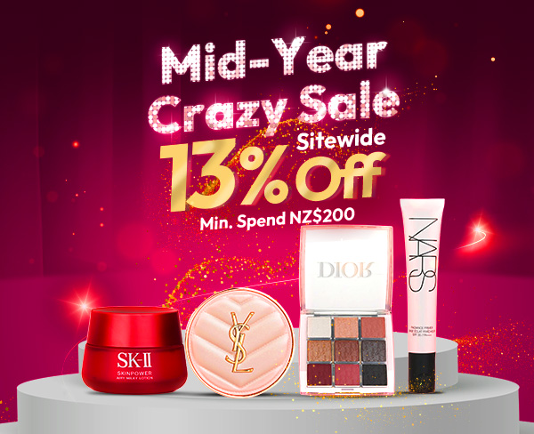 Mid-Year Crazy Sale! Sitewide 13% OFF