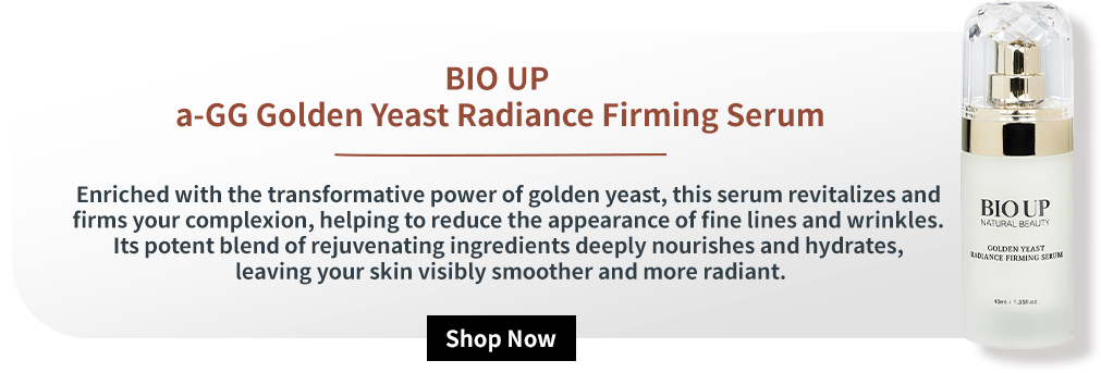 Natural BeautyBIO UP a-GG Golden Yeast Rozświetlające serum ujędrniające 