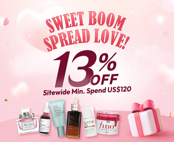 Sweet Boom Spread Love! Sitewide 13% Off