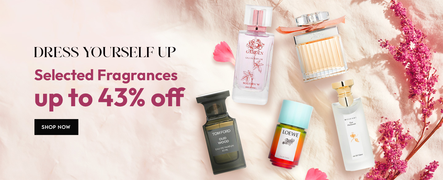 Selected Fragrances: Up to 43% Off