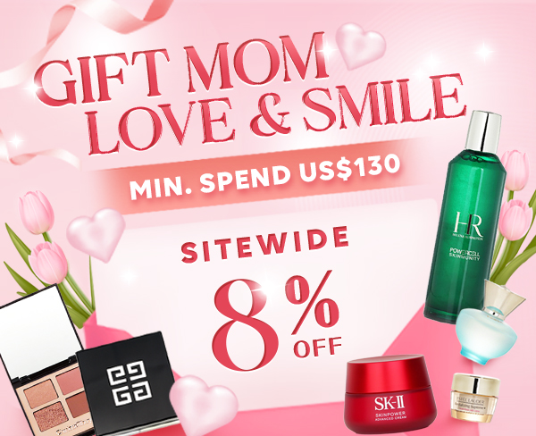 Gift Mom Love​ & Smile! Sitewide 8% OFF