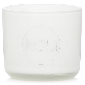 iKOU Eco-Luxury Aromacology Natural Wax Candle Glass - De-Stress (Lavender & Geranium) 85g