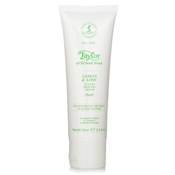 Taylor Of Old Bond Street Lemon And Lime Luxury Shaving Cream 75ml/2.5oz