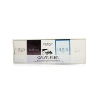 Calvin Klein Miniature Coffret: Eternity Edp 5ml + Euphoria EDP 4ml + Ck Women EDP 5ml + Eternity Air EDP 5ml + Ck One EDT 10ml 5pcs