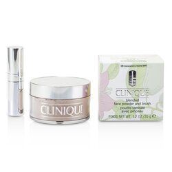 Clinique Blandet Ansiktspudder + Børste - No. 08 Transparent Nøytral 35g/1.2oz