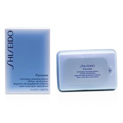 Shiseido Pureness رقاقة التنظيف والتجديد 30pcs