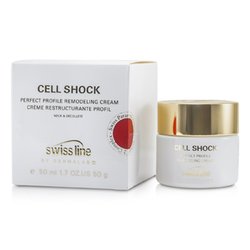 Swissline Komórkowy krem modelujący kontury twarzy Cell Shock Perfect Profile Remodeling Cream 50g/1.7oz