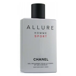 Chanel Allure Homme Sport Hair & Body Wash (Made in USA) 200ml/6.8oz