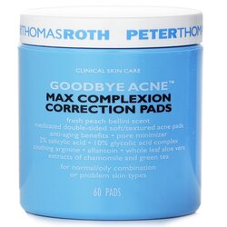 Peter Thomas Roth Εξαιρετικά Διορθωτικά Επιθέματα Επιδερμίδας 60pads