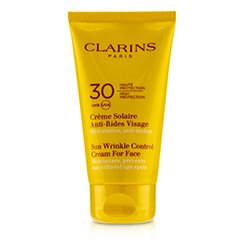 קלרינס הגנה מפני קמטים להגנה גבוהה מאוד SPF30 (לעור רגיש לשמש) 75ml/2.7oz