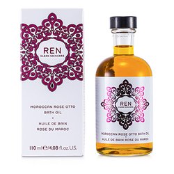 Ren Koupelový růžový olej Moroccan Rose Otto Bath Oil 110ml/3.7oz