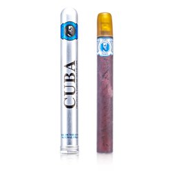 קובה Cuba Blue Eau De Toilette Spray 35ml/1.16oz
