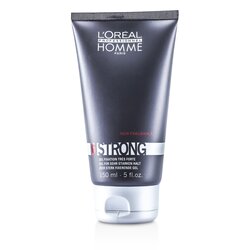 L'Oreal Żel bardzo mocno utrwalający Homme Strong - Strong Hold Gel 150ml/5oz