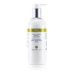 Ren Citrus Limonum Prebiotic Hand Cream 300ml/10.2oz