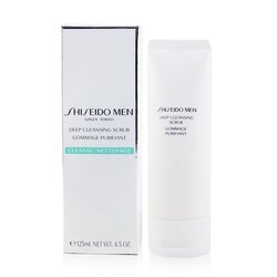 Shiseido Men Deep Cleansing Scrub Wajah 125ml/4.2oz