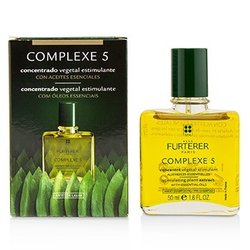 Rene Furterer Complejo Regenerador 5 Extractos de Plantas ( Tonifica el cuero cabelludo y fortalece el cabello) 50ml/1.69oz