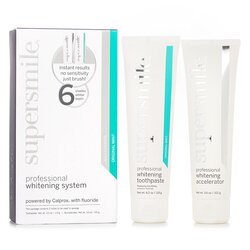 Supersmile Professional Whitening System: Toothpaste 119g/4.2oz + Accelerator 102g/3.6oz 2pcs