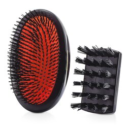 Mason Pearson Escova de Cabelo Boar Bristle - Small Extra Military Pure Bristle Tamanho Médio ( Dark Ruby ) 1pc