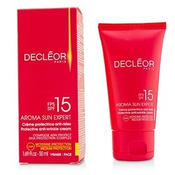 Decleor Aroma Sun Expert Protective Anti-Wrinkle Cream Medium Protection SPF 15 50ml/1.69oz