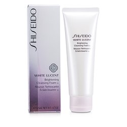 Shiseido فوم شوینده و روشن کننده White Lucent 125ml/4.7oz