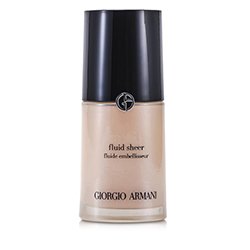 Giorgio Armani Modelujący podkład w płynie Fluid Sheer - # 7 Pale Shimmering Rose 30ml/1oz