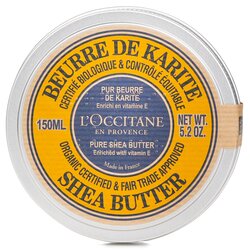 L'Occitane زبدة شيا عضوية خام 150ml/5.2oz