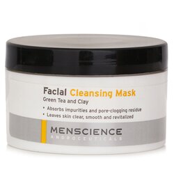 Menscience Oczyszczająca maseczka do twarzy dla mężczyzn Facial Cleaning Mask - Green Tea And Clay 90g/3oz