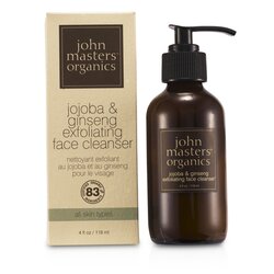 John Masters Organics Jojoba & Ginseng Exfoliating Face Cleanser 107ml/3.6oz