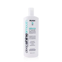 Rusk Wygładzająco-nabłyszczający szampon do włosów z keratyną Deepshine Smooth Keratin Care Smoothing Shampoo 355ml/12oz