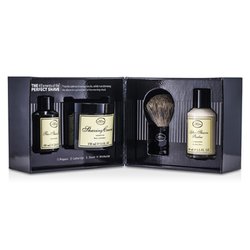 The Art Of Shaving The 4 Elements Of The Perfect Shave - hajustamaton ( uusi pakkaus ) ( Pre Shave öljy + parranajovode + A/S balsami + suti ) 4pcs