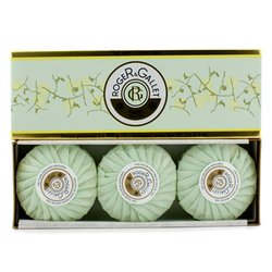 Roger & Gallet Estojo de sabonetes Green Tea (The Vert) Perfumed Soap Coffret 3x100g/3.5oz