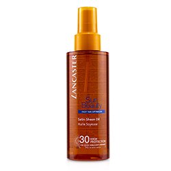 Lancaster Sun Beauty , Saten Parlaklığı, Hızlı Bronzlaştırıcı Yağ SPF 30 150ml/5oz