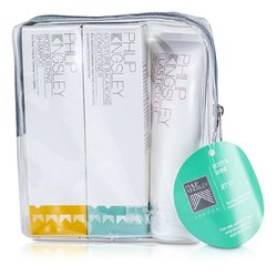 Philip Kingsley Body & Shine Jet مجموعة : شامبو + بلسم + بلسم 3pcs