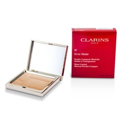 Clarins Ever Matte Parlaklık Kontrolü Mineral Mat Kompak Pudra - # 02 Saydam Orta 10g/0.35oz
