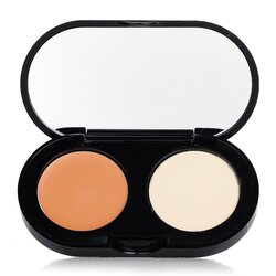 Bobbi Brown New Creamy Concealer Kit - Honey Creamy Concealer + Pale Yellow Sheer Finished Pressed Powder 3.1g/0.11oz